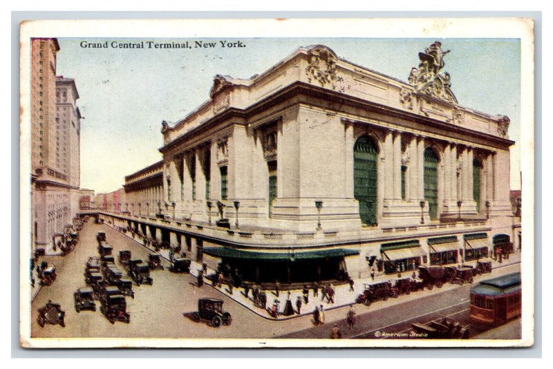 Grand Central Terminal New York City NY NYC WB Postcard H26