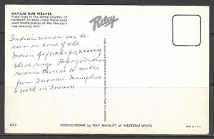 Native American Navajo Rug Weaver - [MX-115]