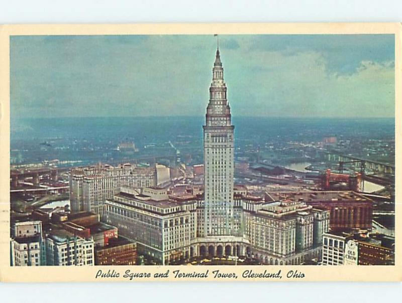 Pre-1980 PANORAMIC VIEW Cleveland Ohio OH hp4298