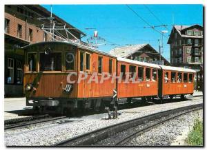 CPM Jungfraubahn Rack locomotive He 9 and traîlers B2 23 and 24 