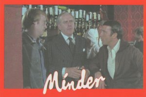 Minder Episode 6 Aces High TV Show Rare Deleted Postcard