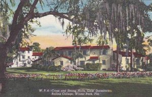 Florida Winter Park Cross And Strong Halls Girls Dormitories Rollins College