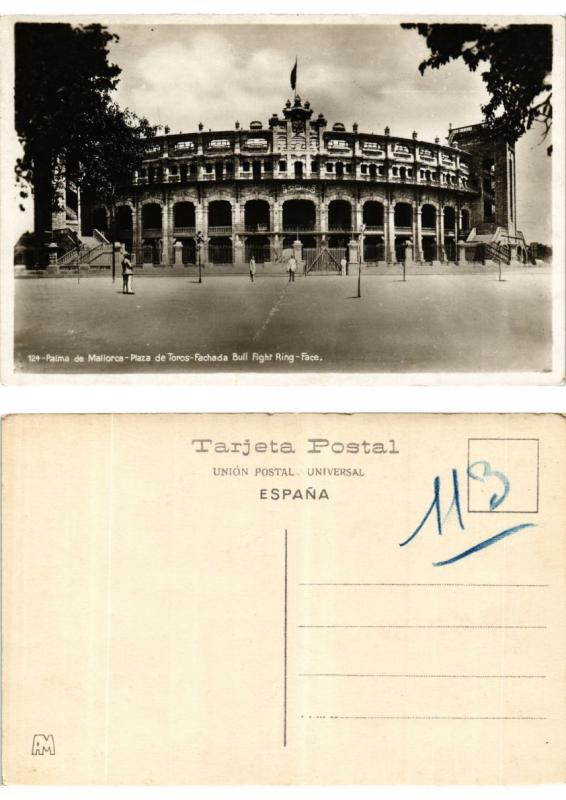 CPA Bullfighting - Palma de Mallorca - Plaza de Toros - Fachada (775890)