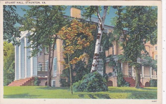 Virginia Staunton Stuart Hall 1941