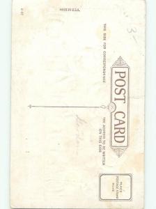 Divided-Back SANTA CLAUS CHRISTMAS SCENE Great Postcard W8250