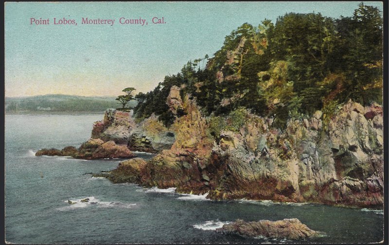 POINT LOBOS MONTEREY COUNTY CALIFORNIA