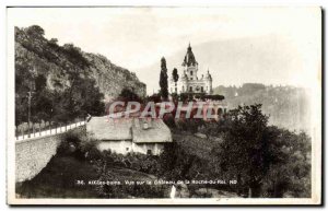 Old Postcard Aix Les Bains View Of The Chateau De La Roche Du Roi