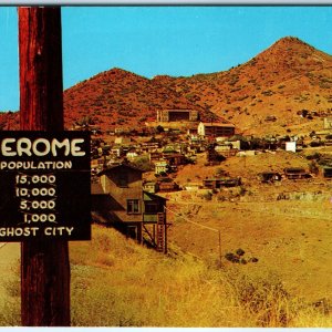 c1960s Jerome, AZ Abandoned Mining Camp Town Town Gold Copper Silver Ghost A303