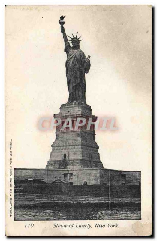 Old Postcard Statue of Liberty Statue of Liberty New York