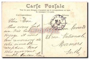 Old Postcard Angers Le Jardin Du kiosk Mail
