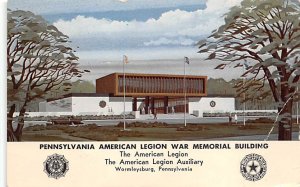 American Legion War Memorial Building Wormleysburg, Pennsylvania PA  