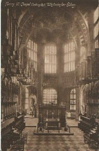 London Postcard - Henry V11 Chapel - [Looking East] - Westerminster Abbey A5289