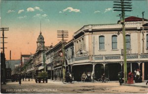 PC NEW ZEALAND, CUBA STREET, WELLINGTON, Vintage Postcard (B41390)