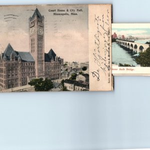 1910s Minneapolis MN Court House Novelty Postcard Photo Pack Printed Matter A162