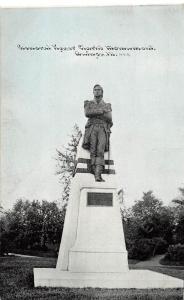 Illinois Il Postcard c1910 QUINCY General Roger Clark's Monument