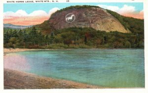 Vintage Postcard 1920's White Horse Ledge White Mountains New Hampshire NH