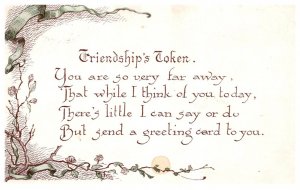 Friendship's Token , Poem