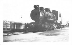 Unknown Train Real Photo Railroad, Train Postcard