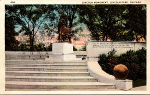 Illinois Chicago Lincoln Park Lincoln Monument