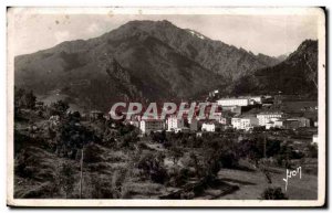 Old Postcard Corsica Corsica Corte General view