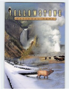 Postcard Yellowstone National Park, Wyoming