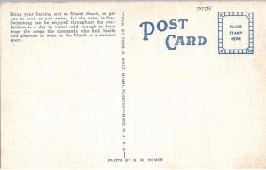 Miami Beach, Florida - The Whitman Hotel and Bathing Beach - c1940