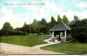 Massacahusetts Lowell Well House At Fort Hill Park 1906