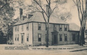 Wright Tavern - Concord MA, Massachusetts - Food for Hungry - Rest for Weary