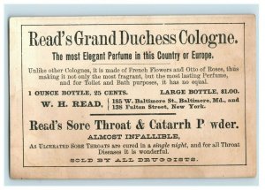 1880s-90s Read's Grand Duchess Cologne Lovely Children Lot Of 2 P217