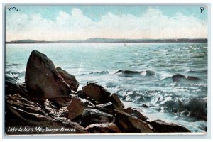 c1905 View Of Summer Breezes Lake Auburn Maine ME Unposted Antique Postcard 