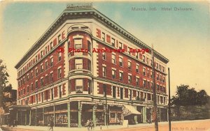 IN, Muncie, Indiana, Delaware Hotel, Exterior, Metropolitan News No 6168