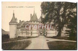 Old Postcard Chaumont sur Loire General view