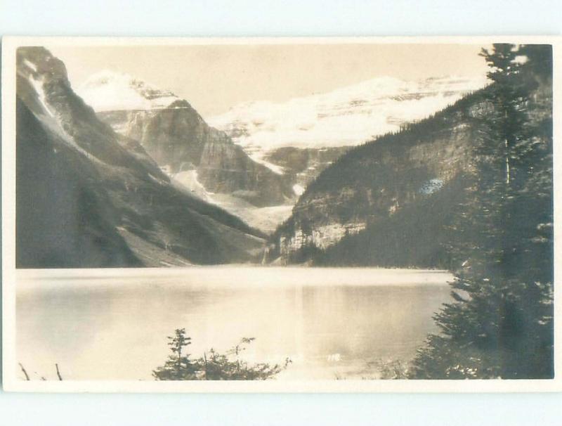 old rppc NICE VIEW Banff Alberta AB W0851