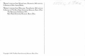 Woman's Costume - Mrs Leona Barbu