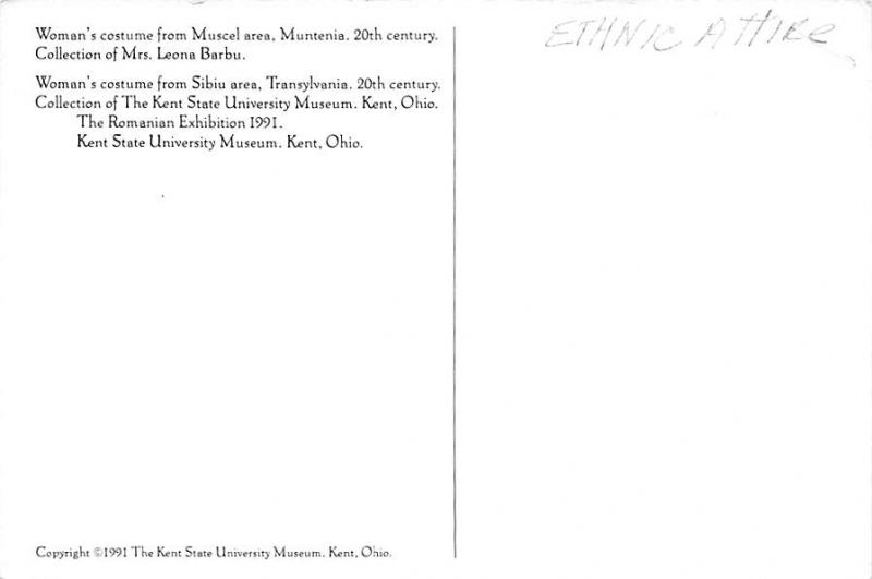 Woman's Costume - Mrs Leona Barbu