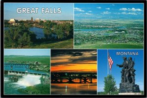 Great Falls Montana Postcard PC150