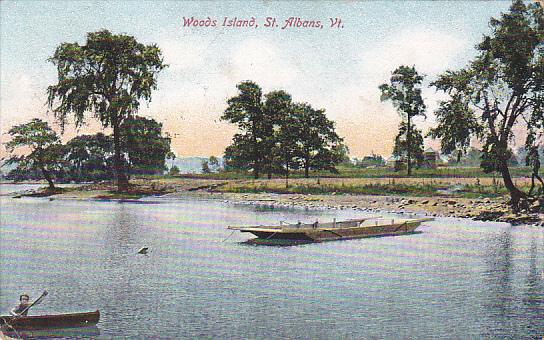 Woods Island St Albans Vermont 1909