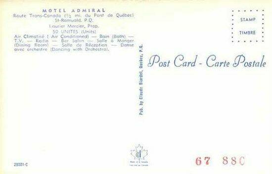 Canada, Quebec, du Pont de, Motel Admiral, Multi View, Claude Biardel 29001-C