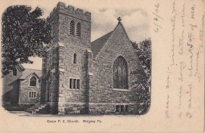 Postcard Grace PE Church Ridgway PA 1906