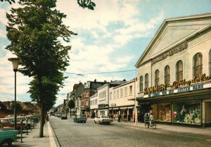 Vintage Postcard Street View Großflecken Schleswig-Holstein Neumünster Germany