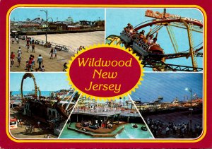 New Jersey Wildwood Morey's Pier Multi View Roller Coaster