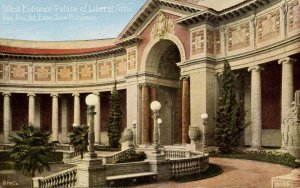 CA - San Francisco. Panama-Pacific Int'l Exposition, 1915. Palace of Liberal ...