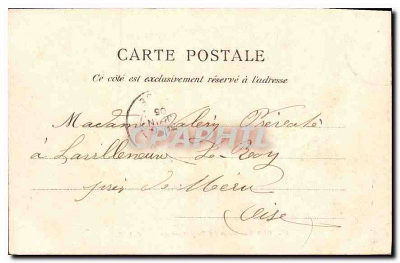 Postcard Old Grid Paris Parc Monceau