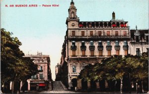 Argentina Buenos Aires Palace Hotel Vintage Postcard C092