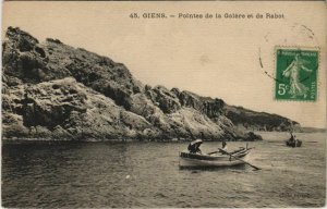 CPA GIENS Pointes de la Galere et de Rabot (1113022)