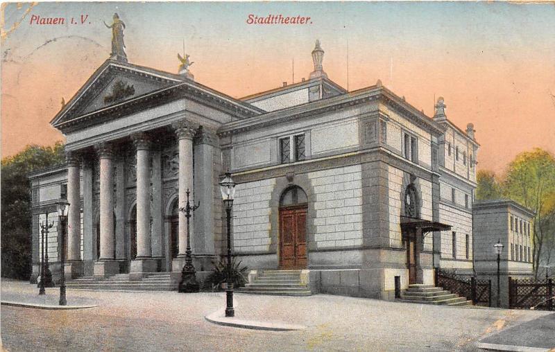 B93516 plauen i v stadttheater germany