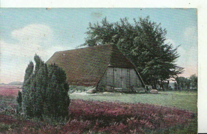 Germany Postcard - Luneburger Heide - Alter Schafstall in Wilsede - Ref 11163A