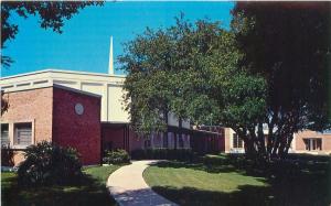 FORT MYERS FLORIDA FIRST CHURCH OF CHRIST SCIENTIST POSTCARD c1960s