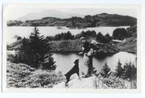 RPPC Outdoor View at Kodiak, Alaska, AK, Kodak Paper Real Photo