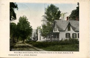 NH - Enfield. West Main Street, Unitarian Church